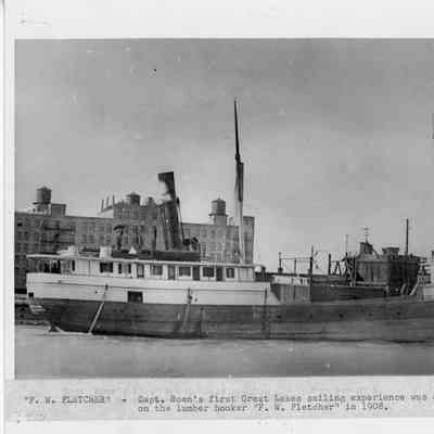 F.W. Fletcher dockside
