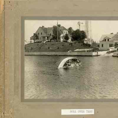 Roll over test at Sturgeon Bay Canal Station
