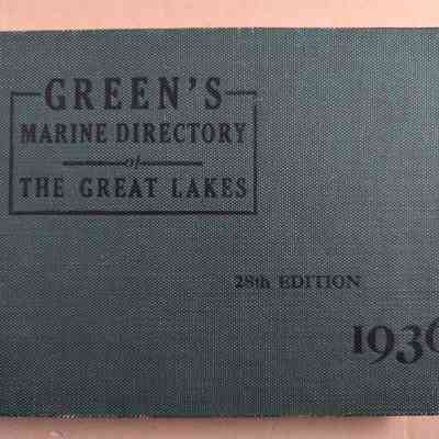 Green's Marine Directory of the Great Lakes 1936