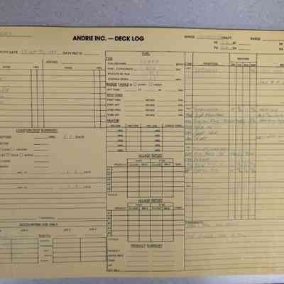 John Purves Ship Log