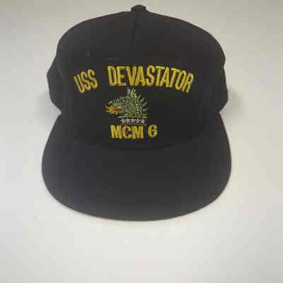 MCM-6 USS Devastator Cap
