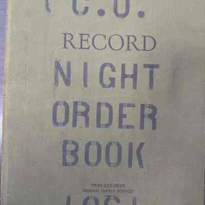 C.o. night order book 1961