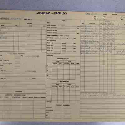 John Purves Ship Log