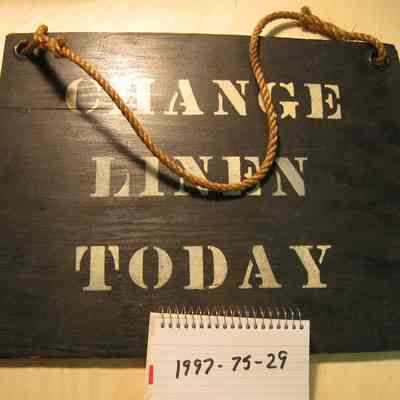 Instructional Sign