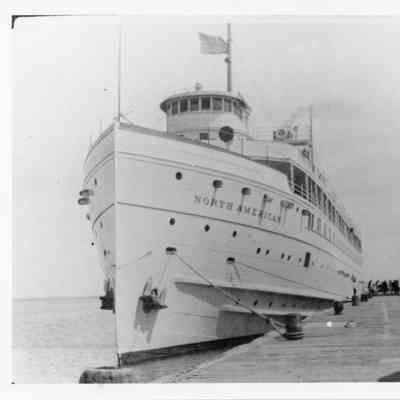 SS North American docked