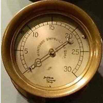 S.S. Hennepin Engine Room Gauge