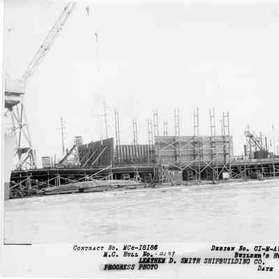 Leathem D. Smith Shipbuilding co. Hull 2159 January 24, 1944