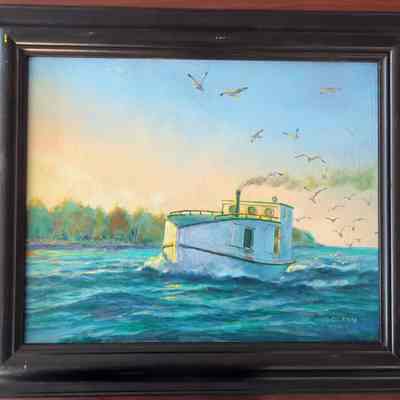Around the Point oil painting