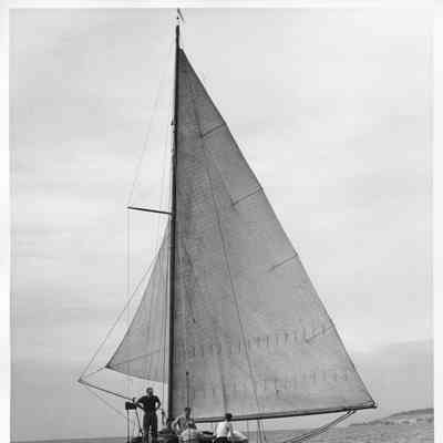 Half Moon on open water