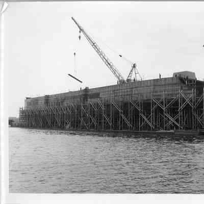 Spartan under construction October 1, 1951