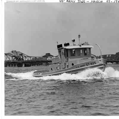 US Army ST-925 underway March 29, 1945