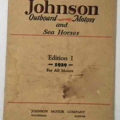 Johnson Outboard Motors Manual