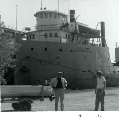 Lillian at Roen Steamship Co. Yard 1968