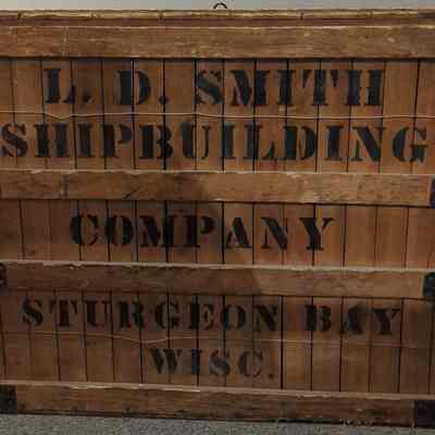 Leathem D. Smith Shipbuilding Company Storage Chest