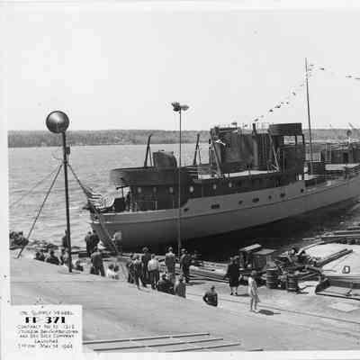 FP-371 post-launch May 14, 1944