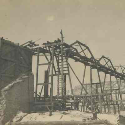 trestle line at quarry