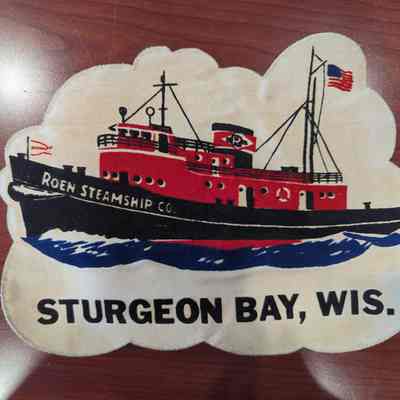 Roen Steamship Company Bowling Team Patch
