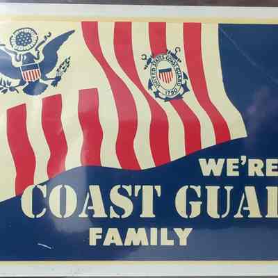 USCG Ensign Decal