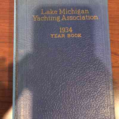 Lake Michigan Yachting Association 1934 Year Book