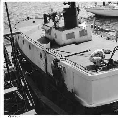 Fishing Tug Mar-Su under construction at Peterson Boat Works
