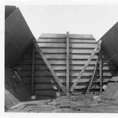 Construction of Barge G-1 at Christy Corp