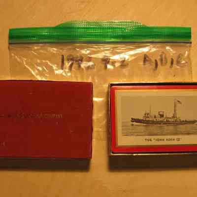 Roen Steamship Co. Card Deck