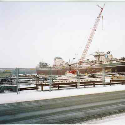 Wilfred Sykes and American Republic at Bay Shipbuilding 2006