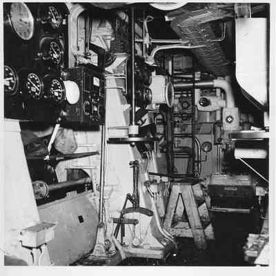 Leathem D. Smith Shipbuilding co. Hull 1493 engine room May 15, 1944