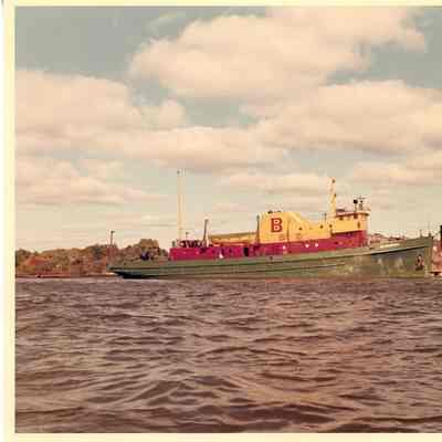Muskegon in water near land 1966