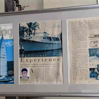Yachting Framed Magazine