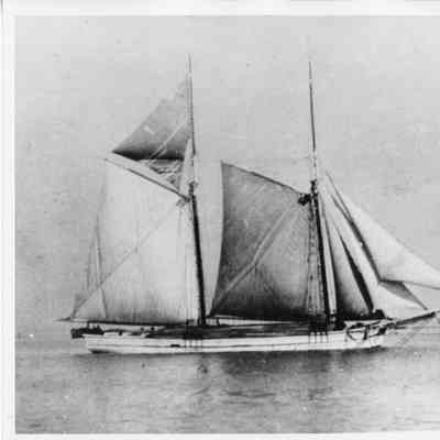 Schooner West Side underway