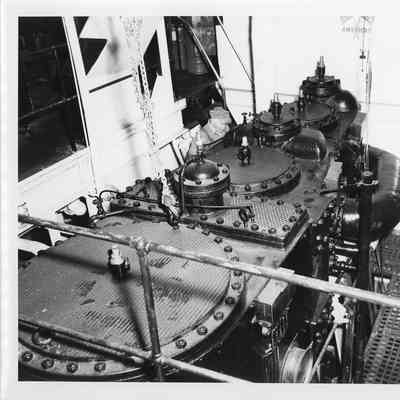 Interior of the SS American April 23, 1953