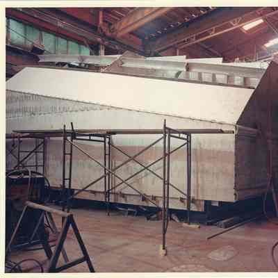 Alcoa Seaprobe section with scaffolding