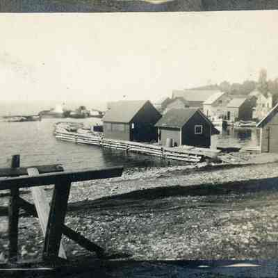 Fish docks at Gills Rock