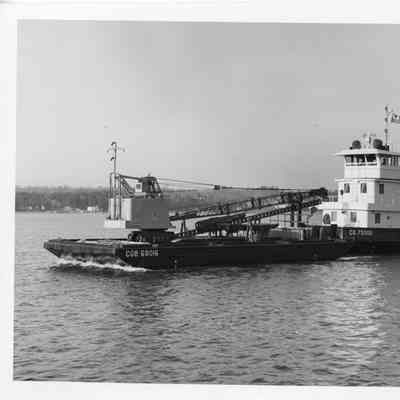 Coast Guard tug and barge system