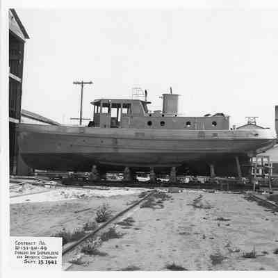 US Army L93 September 15, 1941 Port side bow of L92