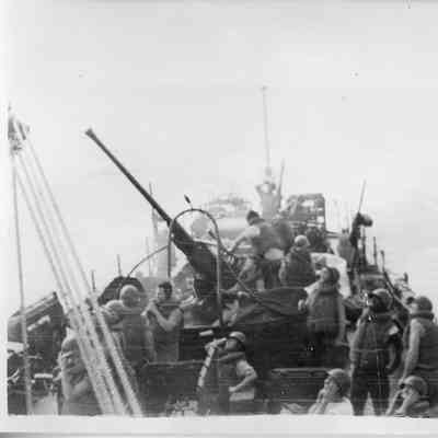 PC-1229 with men on deck 1944