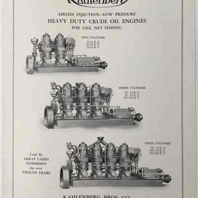 Kahlenberg Crude Oil Engines Bulletin No. 17