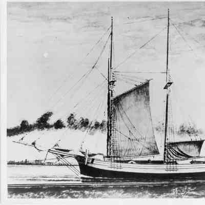 Drawing of Katahdin