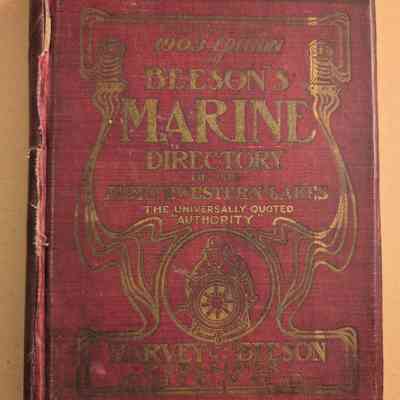 Beeson's Marine Directory of the Northwestern Lakes 1903 Edition
