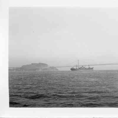 Swell with bridge in background