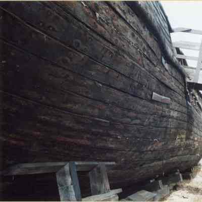Alvin Clark starboard side looking forward 1994