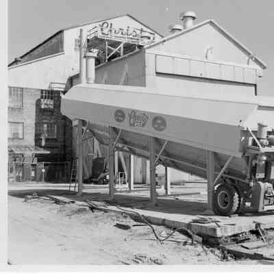 Christy Corp STORmobile cement storage tank May 1st, 1968