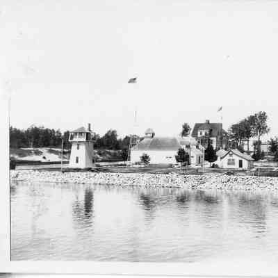 Sturgeon Bay Ship Canal taken from water side 1929-1930