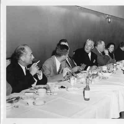 Badger/Spartan christening dinner September 6, 1952