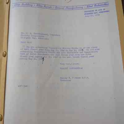 Christy Corp Comparative Balance Sheets 1948-1957