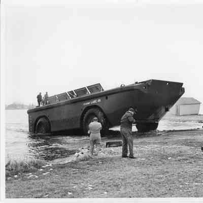 PBI US Army Larc 49 coming up on beach
