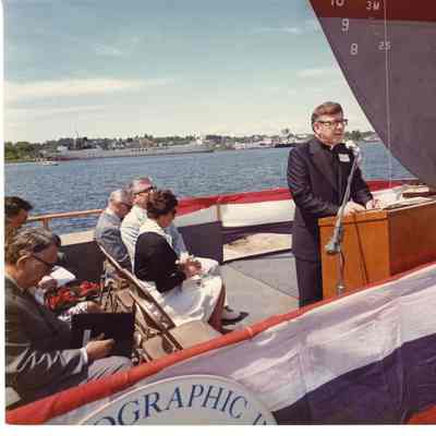 Prayer at christening of Oceanus
