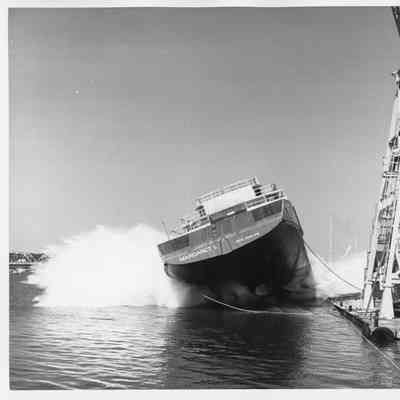 Margaret L launching at PBI