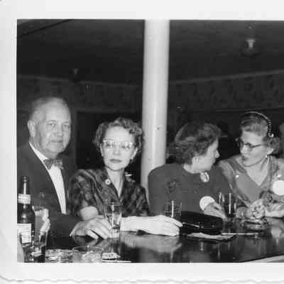 Bar at naval office party